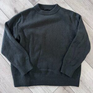 Jenni Kayne Oversized Cashmere Crewneck Forest Green